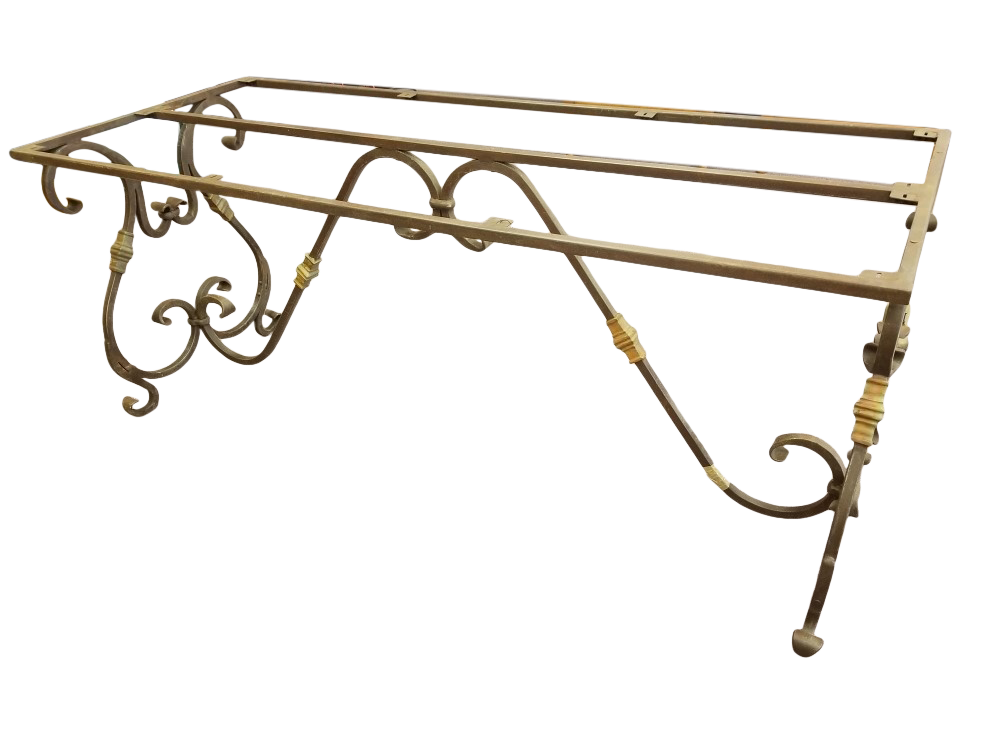 Iron Table Base Unfinished 02 